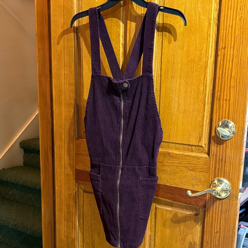 Forever 21 Deep Purple Corduroy Dress